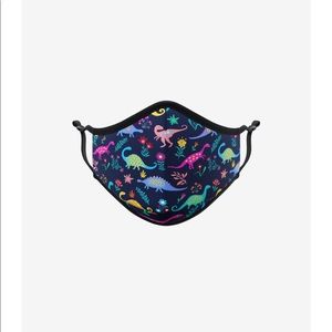 Kids Dino print face mask NWT